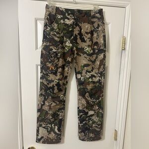 Killik Women’s Softshell Pants k2 Camouflage Cargo Pants, Size L